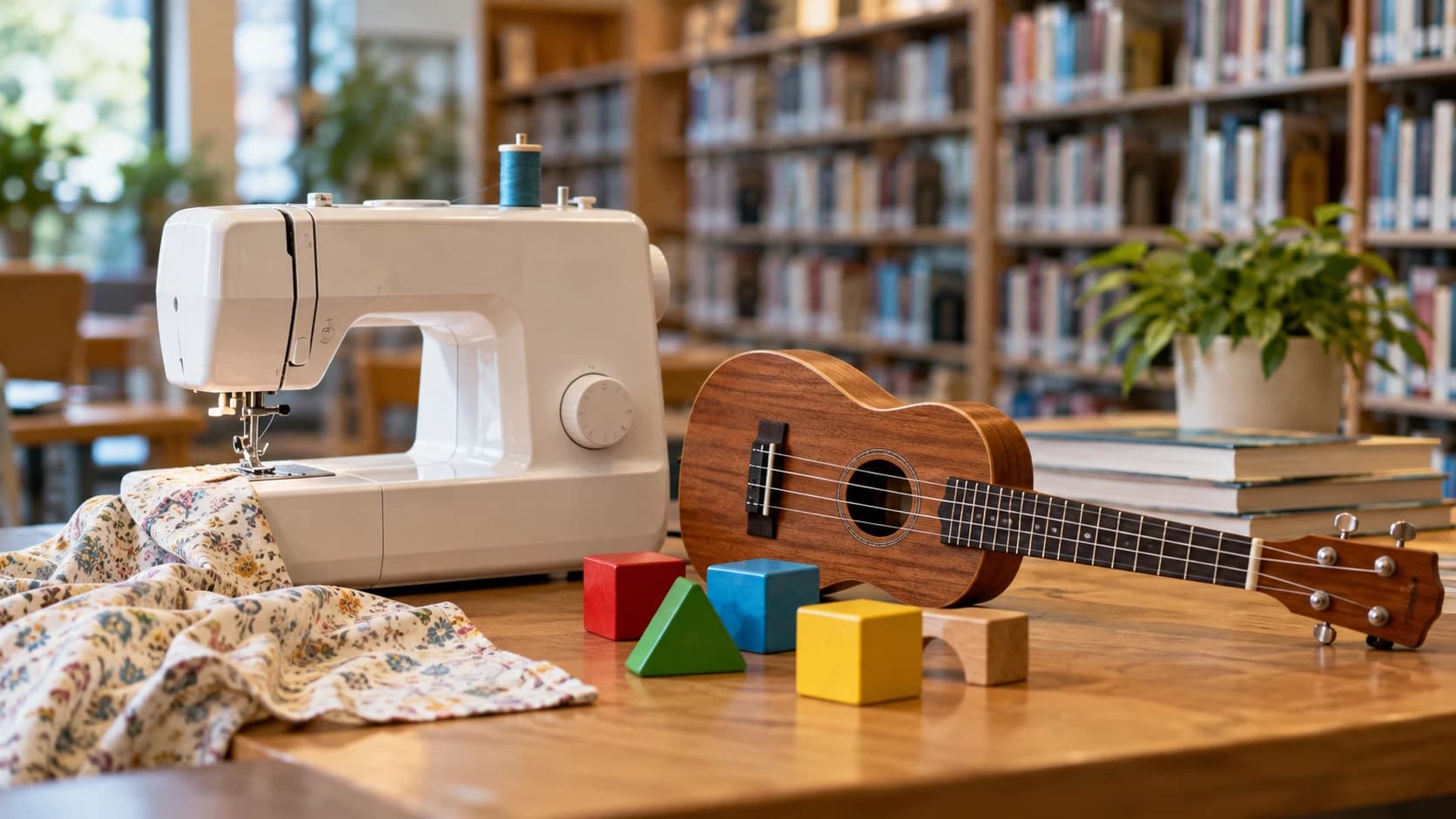 Canton library users can borrow an idea before buying the equipment
